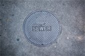 image of a sewer manhole